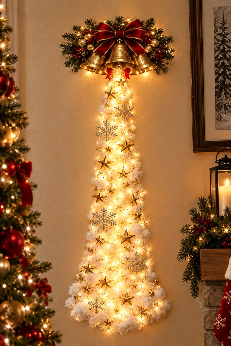 Christmas Wall Light Decor
