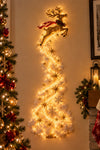Christmas Wall Light Decor